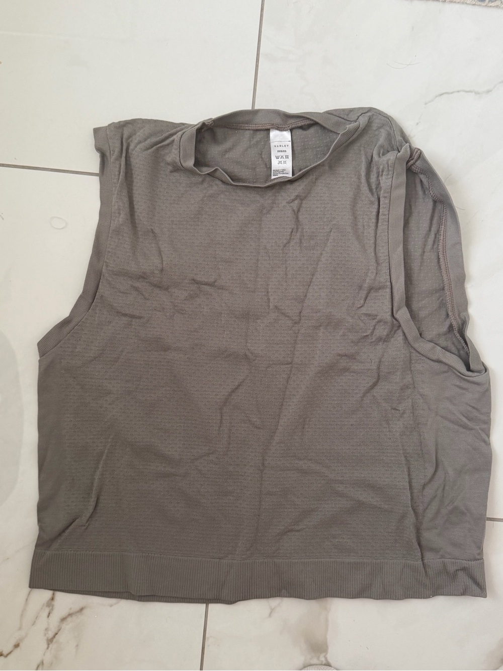 Varley Muscle Tank Top - Gray